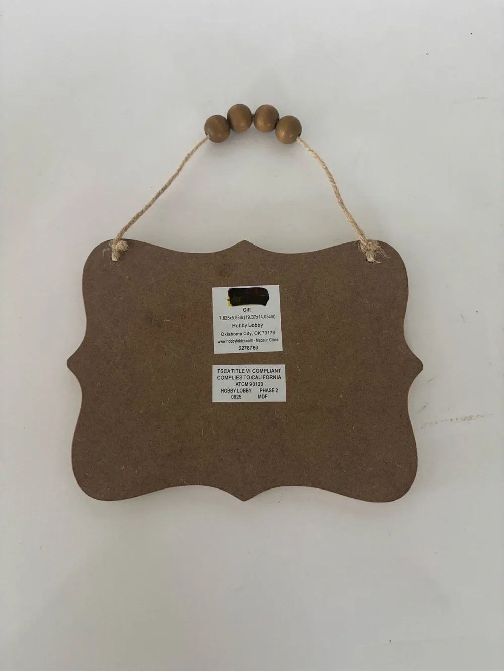 Black Coffee Checklist Wall Sign - I Take My Coffee